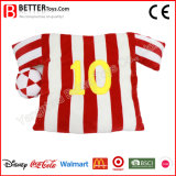 Sports Promotion Football Shirt Plush Cushion for Fan