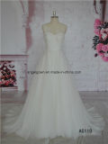 Elegant Sleeveless Lace Wedding Dress 2016 Made in China