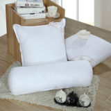 Candy Pillow White Bedding Cushion for Hotel Home (DPF10308)