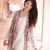 Digital Printed Silk Shawl (12-BR110303-30)