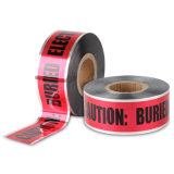 High Quality Red Colored Underground Detectable Warning Tape