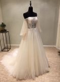 China High quality Long Sleeve Bridal Gown Wedding Dress Supplier