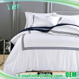 Deluxe White Customized 100% Cotton Double Duvet Cover Sets