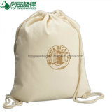 China Supplier Best Selling Traveling Cotton Canvas Drawstring Backpack