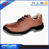 Factory Women Safety Shoes Pink Leather Ufa083