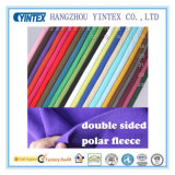Anti-Pilling and Double-Sided Polar Fleece Solid Fabric for Home Textiles