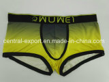 Gradient Color Print Polyester Men's Boxer Brief Underwear