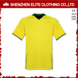 Cheap Team Yellow Soccer Jersey for Kids (ELTYSJ-100)