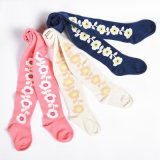 Chidren Kids Baby Cotton Tights with Flowers (TA606)