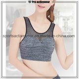 OEM Customized Dri Fit Sublimated Spandex Mesh Sexy Sports Bra