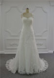 latest fashion Luxury Wedding Dress 2017 A-Line Bridal Wedding Dress Ivory