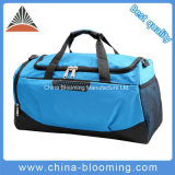 New Arrival Men Blue Jacquard Waterproof Travel Duffel Sports Bag