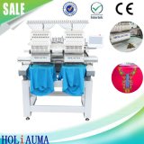 2 Head Industrial Sewing Embroidery Machine / T-Shirt Flat Sequin Cording Embroidery Machine
