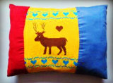 Elk Knitted Fabric and Cotton Cloth Pet Mat, Dog Cat Cushion, Pillow