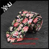 Cotton Printed Wholesale Skinny Tie Floral for Men