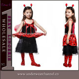 Wholesale Child Party Ladybug Halloween Costume (TLQZ019)