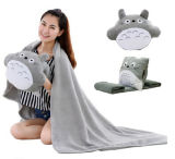 High Quality Cute Animal Blanket Cushion