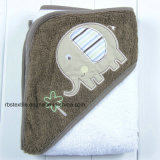 Wholesale Hooded Bath Towel and Wash Cloth Set for Baby/Kids