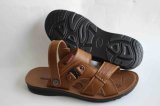 Good Quality of Men's Leather Beach Sandal (SNB-14-016)