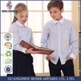 Customize Own Logo Cotton Kids School Uniform Shirts