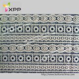 012 Fashion Beautful Water Embroidry Webbing Fabric Lace for Cloth