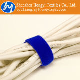 Blue Reusable Hook and Loop Cable Tie