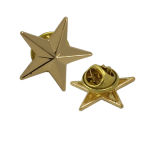 Garment Accessories Cheap Wholesale Star Metal Brooches