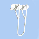 Strong Metal U Hook with White Colored