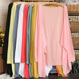 Candy Color Air Conditioning Cardigan Thin Women's Tops