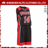Black Design Dri Fit Custom Youth Basketball Uniforms