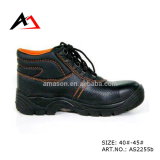 Leather Safety Shoes Working Rubber Women Shoes (AKAS2255b)