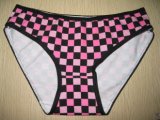 2016 BSCI Oeko-Tex Women's Underwear Panty 022901 with Print