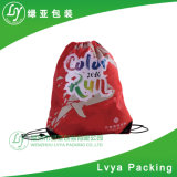 Polyester Nylon Cheap Promotional Printed Sport Backpack Drawstring Bag