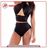 Hollow out Wrapped Chest Wrapped Sexy High Waist Bandage Sexy Halter Neck Bikini Swimsuit