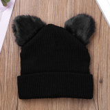 Hot Selling Fashion Unisex Women Men Sport Winter Knitted Hat Custom Warm Ski Cap Solid Color Beanie Hats
