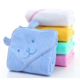 Promotional Hotel / Home Cotton Hooded Baby / Kids / Children Towels with High Water Absorption