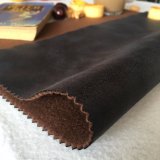 Popular Suede Synthetic Leather Fabric for Sofa