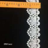 6.5cm Customized Bridal Cream Decorative Guipure Lace Edging/Trimming Hmhb903