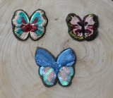 Butterfly Garment Accessories Sequins Patches Embroidery Patch Ym-012