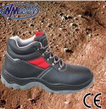 Nmsafety Cow Split Leather Working Industrial Security Shoes