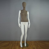 New Fashionable Fiberglass Female Mannequin in Linen Covered