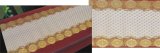 50cm PVC Gold/Silver Fine Long Lace Table cloth (JFBD-013)