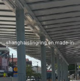 Strong Carport for The Bus Station Use, Stainless Steel Awnings (736)