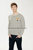 Fit Cotton Mixed Color Pullover Knit Sweater for Men