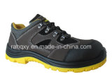 New Crazy Horse Leather and Suede Safety Shoes (HQ08001)