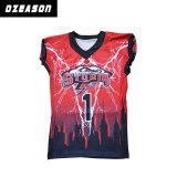 Stretchable Spandex Sublimated/Tackle Twill American Football Jersey Uniforms (AF016)