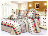 Printed Poly/Cotton King Fitted Bedspread Patchwork Bedding Set
