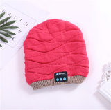 2018 New Soft Fashion Custom Warm Wireless Earphone Winter Beanie Knit Acrylic Music Hat