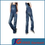 Fashion Lady Long Suspender Jean Trousers (JC1178)
