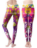 Colorful Leggings Adult Compression Tights for Women Fitness